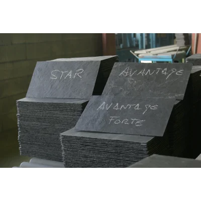 Ardoise naturelle Espagne K-08 Avantage Fine ép. 3.5mm env. 32 x 22cm A1T1S1 label NF