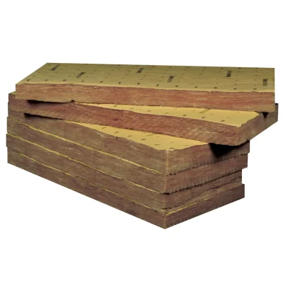 Laine de verre panneau TP 216 + kraft ép. 75mm 60cm x 1.35ml colis de 10 R=2.00m² K/W