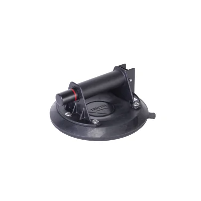 Ventouse simple D. 200mm pompe à vide résistance 110kg R. 18919 Noir