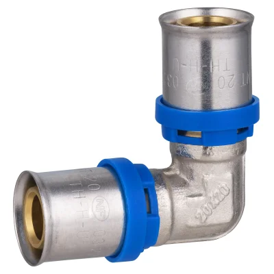Coude multicouche à sertir multiprofil égal D. 20mm