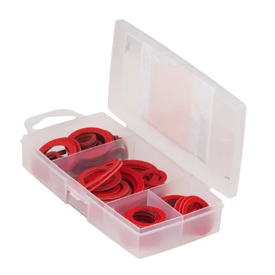 Coffret 100 joints fibre int 08x13/12x17/15x21/20x27/24x31/26x34/33x42