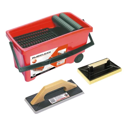 Kit de pose & nettoyage carrelage (Bac-taloches) Rubiclean 2 Superpro R. 69915