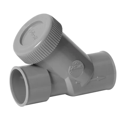 Clapet pvc d'évacuation anti-retour D. 32mm CASF4 Gris
