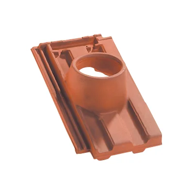 Tuile à douille D. 126mm H14-PV13 215.31 Rouge 073 Edilians