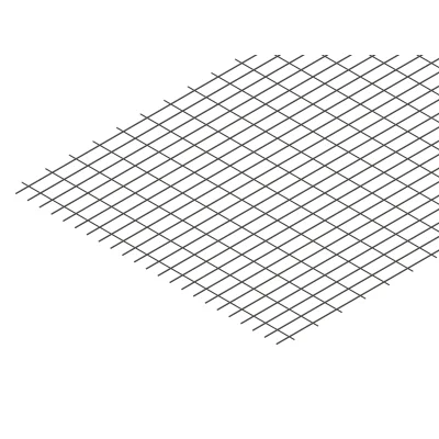 Treillis soude ST35 maille 10 x 30cm fil D. 7mm 6.00 x 2.40ml (14.40m2)