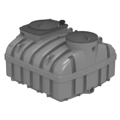 Filtre compact Biomeris sortie haute + pompe intégrée jusqu'à 5 equivalent habitants p/ fosse toutes eaux 3000L