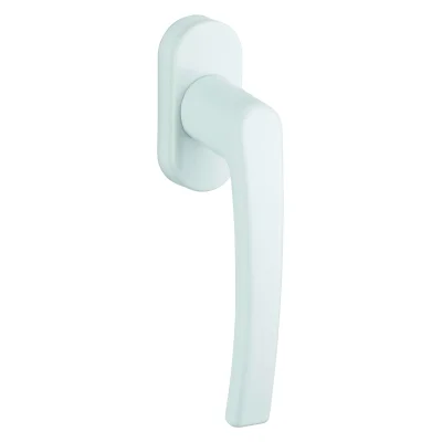 Béquille de crémone fenêtre Blanc ral 9010 carré de 7 x 35 mm