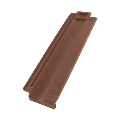 Demi-tuile 125 x 410mm (3/ml) acc. commun 5XLQ Rouge Flammé Terreal