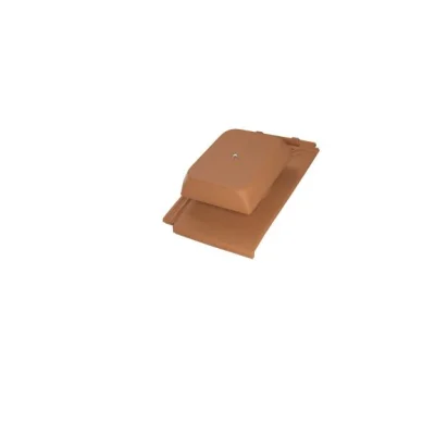 Tuile à douille D. 125mm connex. + chapeau (165cm²) Lisséa MLIS8728 Nuagé 875
