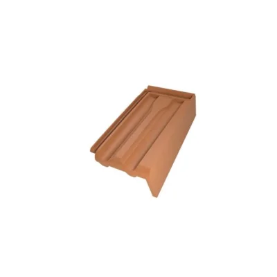 Tuile à rabat droite (2.7/ml) Tradi 12 BT127090 Brun Foncé 668