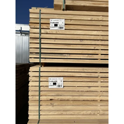Planche sapin choix 3 non traité 27 x 305mm 4.00ml
