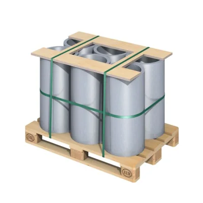 Bobineau de zinc n°14 ép. 0.80mm 65cm x 21ml Naturel