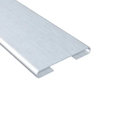 Coulisseau zinc plat ép. 0.65mm dév. 80mm 2.00ml Naturel