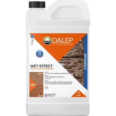 Protecteur hydrofuge effet mouillé prêt à l'emploi Wet Effect bidon 1L