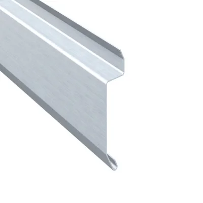 Bande zinc solin à joint mastic ép. 0.65mm dév. 100mm 2.00ml Naturel