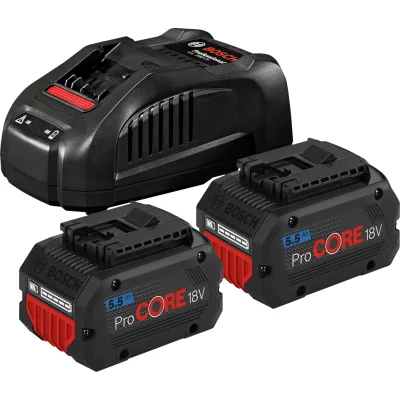 Pack chargeur GAL 18V-1880CV + 2 batteries ProCore 18V 5.5Ah