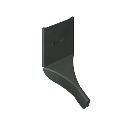 Coulisseau de tête zinc p/ couvre joint à joint debout Granum Extra Basalte