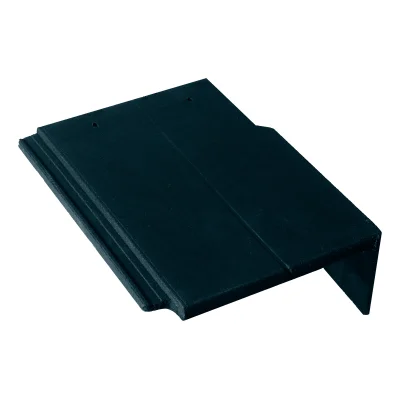 Tuile de rive universelle droite (1.5-1.7/m)l Nobilée NB025 Noir 02 (Graphite 35)