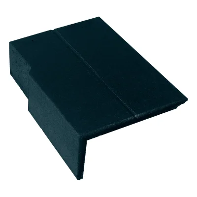 Tuile de rive universelle gauche (1.5-1.7/ml) Nobilée NB026 Noir 02 (Graphite 35)