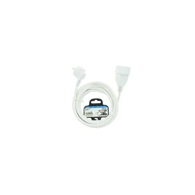 Prolongateur 2p+T IP20 3M Blanc SIANCE