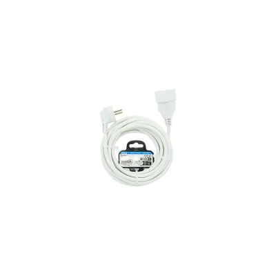 Prolongateur 2p+T IP20 5M Blanc SIANCE