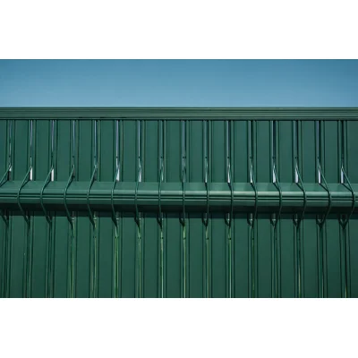 Lattes d'occultation pvc + clips Lixo Top grands plis (kit 45 pcs) 48mm x 1.70ml Vert Ral 6005