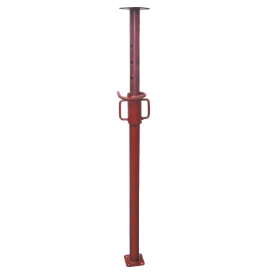 Etai peint D. 56mm n°1 écrou acier hauteur réglable de 0.55 à 0.80m