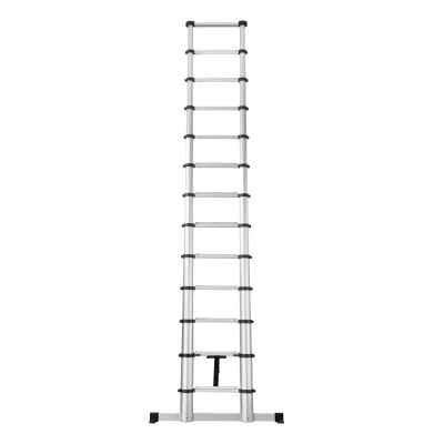Echelle alu télescopique 13 échelons Atele380 charge 150kg maxi ht. 0.92-3.83ml