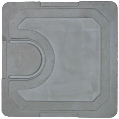 Couvercle béton armé p/ regard allégé CR25S Gris