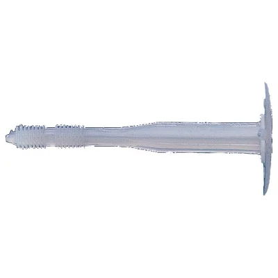 Clou plastique avec rosace CP 100 p/ fixation isolant plaque & rouleau vente au détail