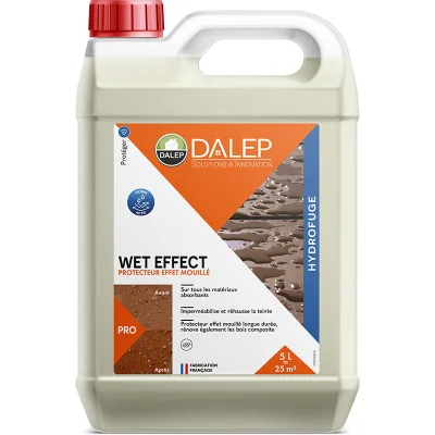 Protecteur hydrofuge effet mouillé prêt à l'emploi Wet Effect bidon 5L