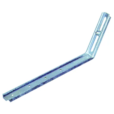 Queue acier pré Galvanisé p/ crochet dos nervuré 160mm Frenehard