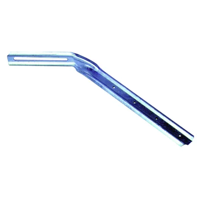 Queue acier pré Galvanisé p/ crochet dos nervuré 250mm Frenehard