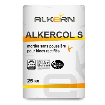 Colle Alkercol p/ parpaing à joint mince Elibloc sac 25kg
