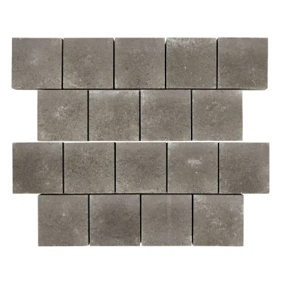 Pavé béton Signature Classique ép. 60mm 15,2 x 15,2cm Onyx Nuancé