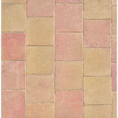 Pavé béton Signature Classique ép. 60mm 15,2 x 15,2cm Ambre Doré