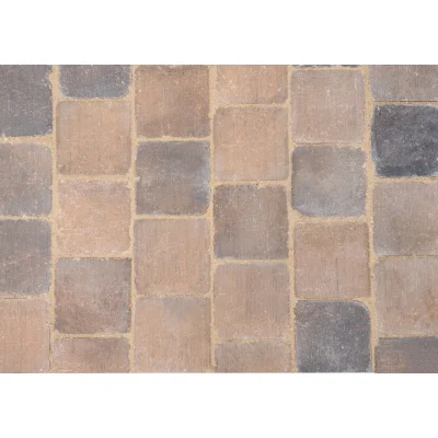 Pavé béton Signature Vieilli ép. 60mm 15,2 x 15,2cm Terre Ombré