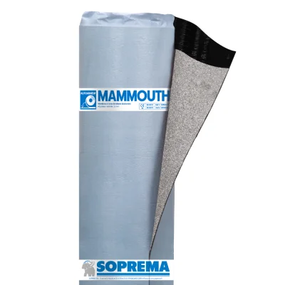 Bande d'étanchéité adhésive Butyle SF p/ recouv. membrane Mammouth SF 90mm rouleau 8ml