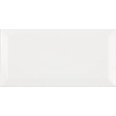 Faience 10 x 20 (Métro) Biselado 16671 Blanco Brillant pqt 1.00m²