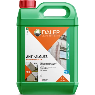 Traitement algicide Anti-Algues bidon 5L Incolore