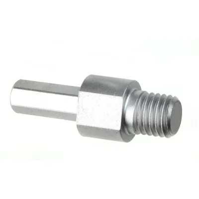 Adaptateur acier attachement  6 pans embout mâle M14 R. 426E