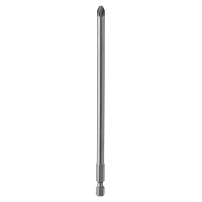 Embouts de vissage Pozidriv PZ2 Torsion lg. 110mm carré 1/4 blister de 3