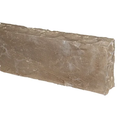 Bordure pierre clivée Kandla ép. 50-70mm 20cm x 1.00ml Brown