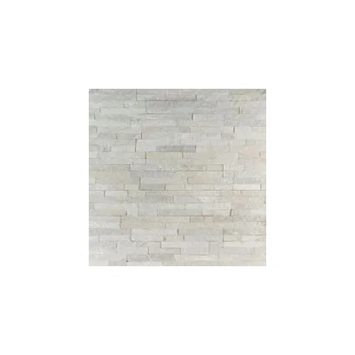 Parement pierre clivé int. Bertrix ép. 8-15mm 10 x 40cm pqt 0.43m² Gris