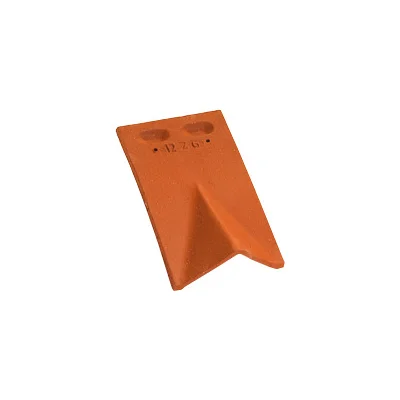 Tuile chatière rectangulaire passe-barre (32cm²) Ste Foy 501.22 Rouge Nuancé 086