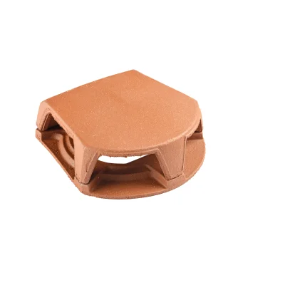 Lanterne bi-section D. 126/160mm (259cm²) acc. commun 1007 Rouge Nuancé 086 Edilians