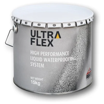 Résine polyuréthane p/ étanchéité toiture-terrasse Ultraflex bidon 15Kg Gris