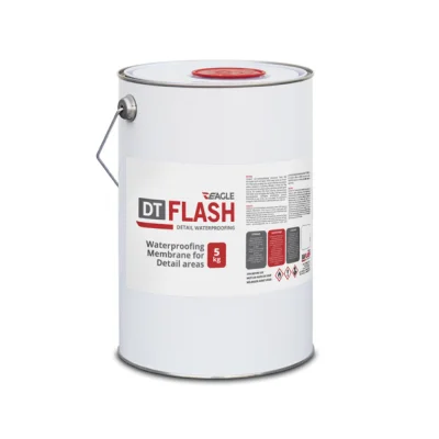 Résine PU monocomposant p/ étanchéité des zones complexes DT Flash bidon 4.5Kg Gris Foncé
