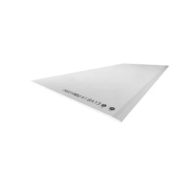 Plaque de plâtre BA13 haute dureté & protect. Incendie Prégyfeu A1 ép. 12.5mm 250 x 120cm