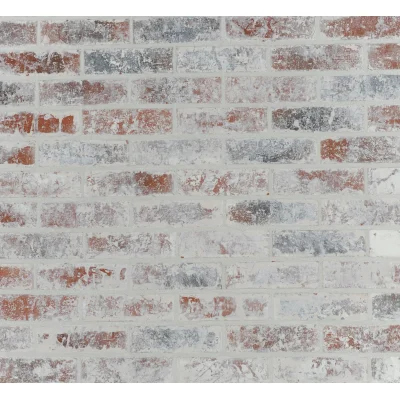 Parement T.C clivé Vintage New York ép. 15mm 7.5 x 24cm pqt 0.67m² Rouge Nuancé